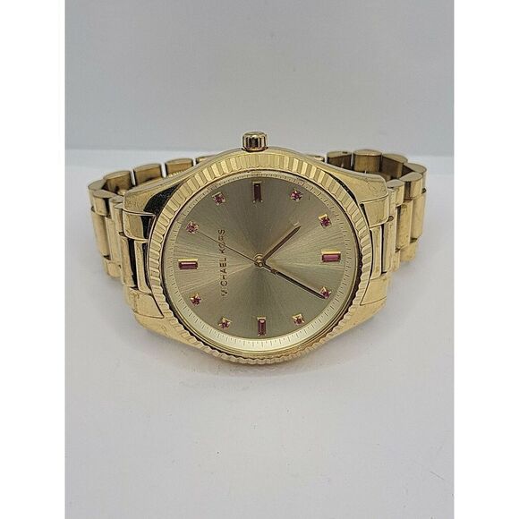 MICHAEL KORS Blake MK3246 Unisex Stainless Steel Analog Dial Quartz Watch AM130 - Picture 6 of 10